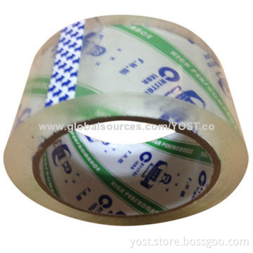 Transparent Adhesive Tan Packing Tape